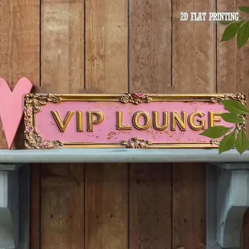 2D-Flachbild – Vintage-Rosa-VI – Home Bar Lounge Bewertung und Preis