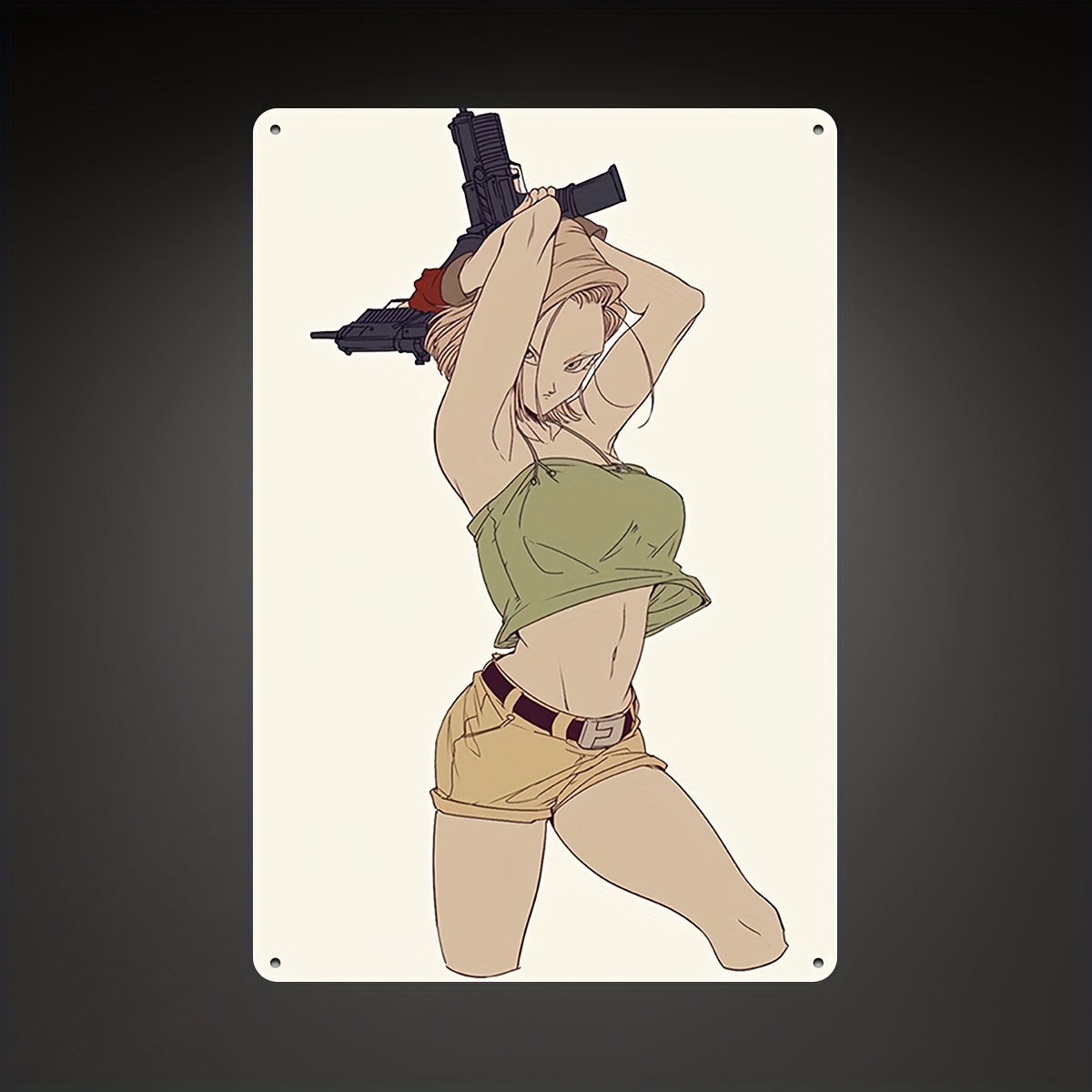 Android 18 Anime-Mädchen Metal – Home Bar Android Bewertung und Preis