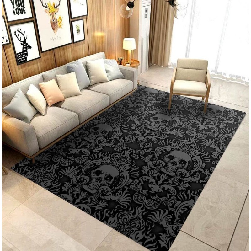 Vintage schwarze Gothic Schäde – Bar Mat Rubber Bewertung und Preis
