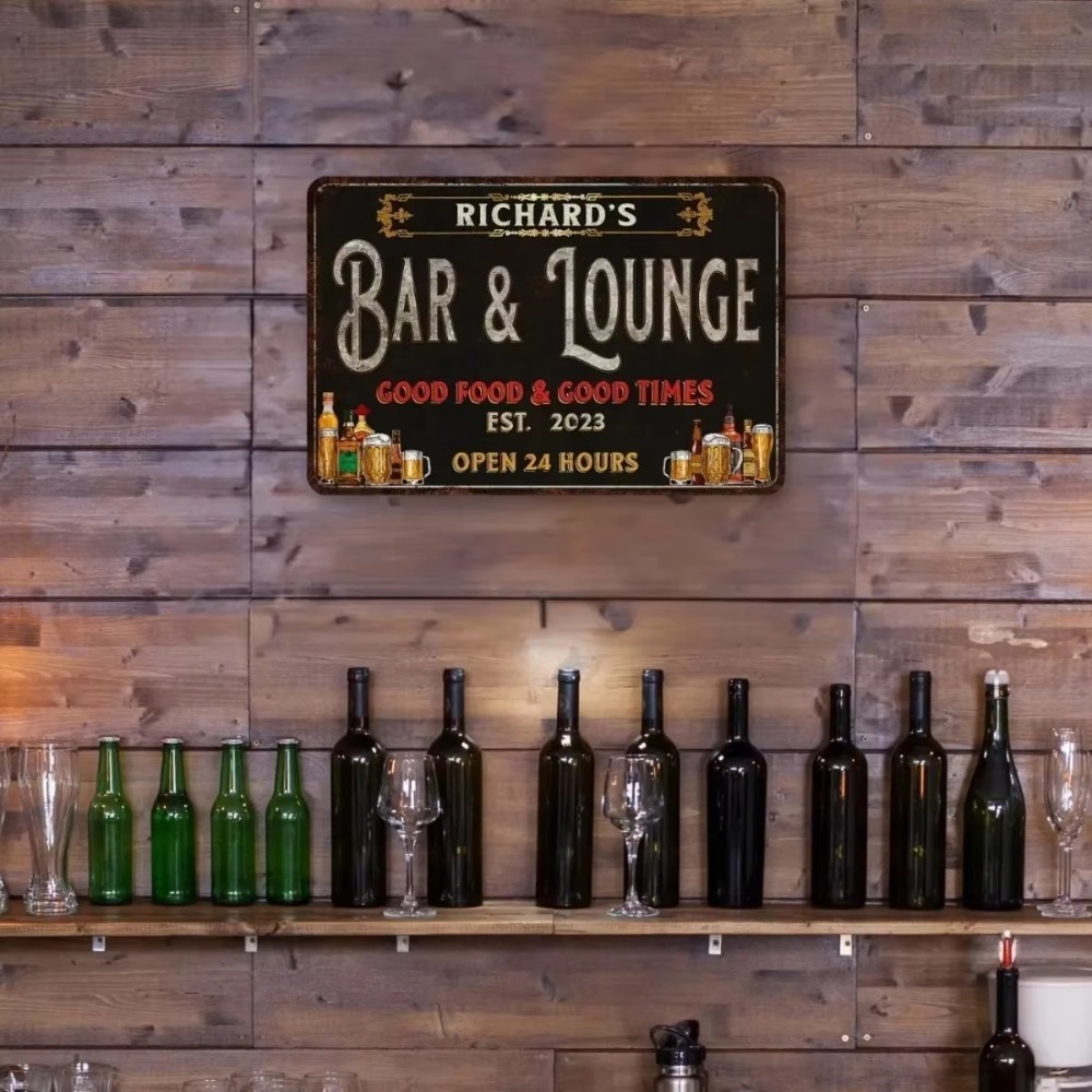 CIFbuy Personalisierte Metall- – Home Bar Lounge Bewertung und Preis