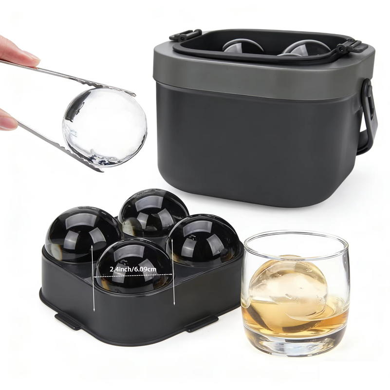 Kristallklarer Eisballbereiter – Ice Mold Sphere Bewertung und Preis